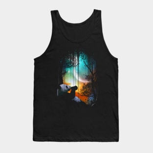 Drunken Panda Tank Top